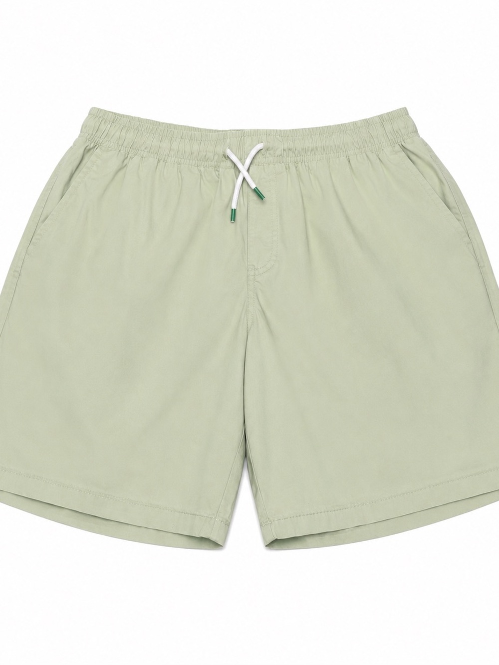 Cat & Jack Boys XL (14) Light Green Pull-On Shorts With Pockets 100% Cotton